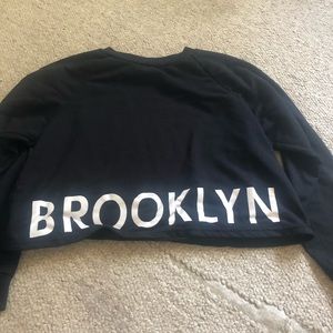 Cropped hoodie